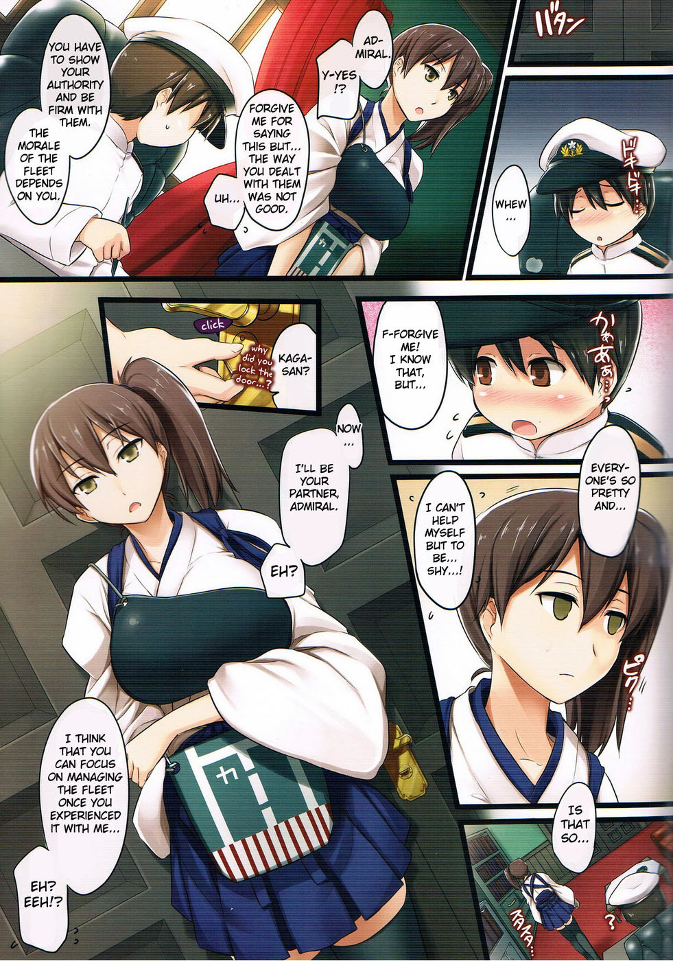 Hentai Manga Comic-The Work of an Aircraft Carrier Wife-Read-3